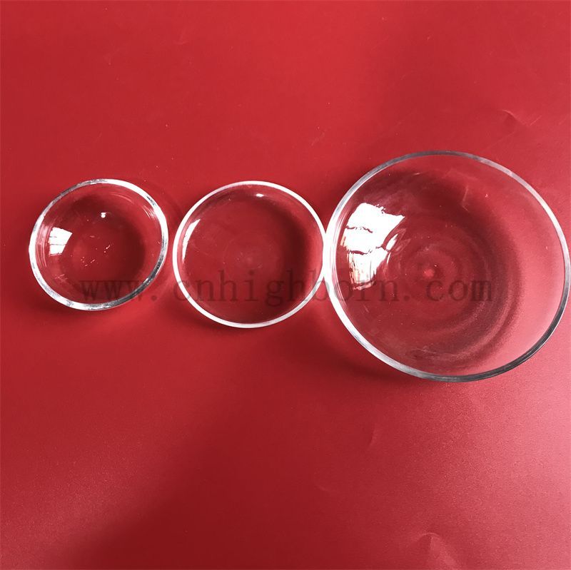 glass petri dish piatto di petri di quarzo