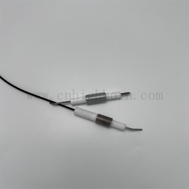95% AL2O3 Alumina Ceramica Ceramica Accensione Accensione Elettrodo Piezoelettrico Livello liquido Accenditore