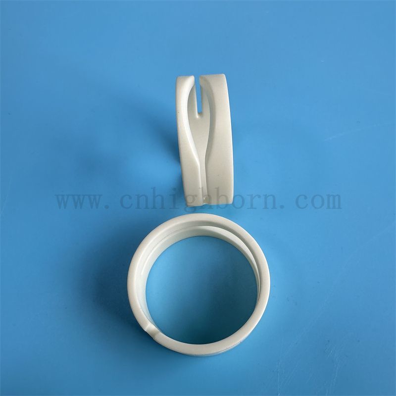 Accessori per macchinari rotanti AL2O3 AL2O3 di usura lucida personalizzata Guida in ceramica tessile di allumina