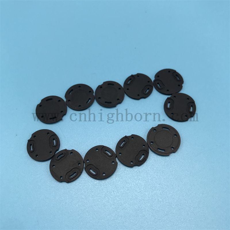 Silicone Rubber Gasket Guarnizione in gomma in silicone nero
