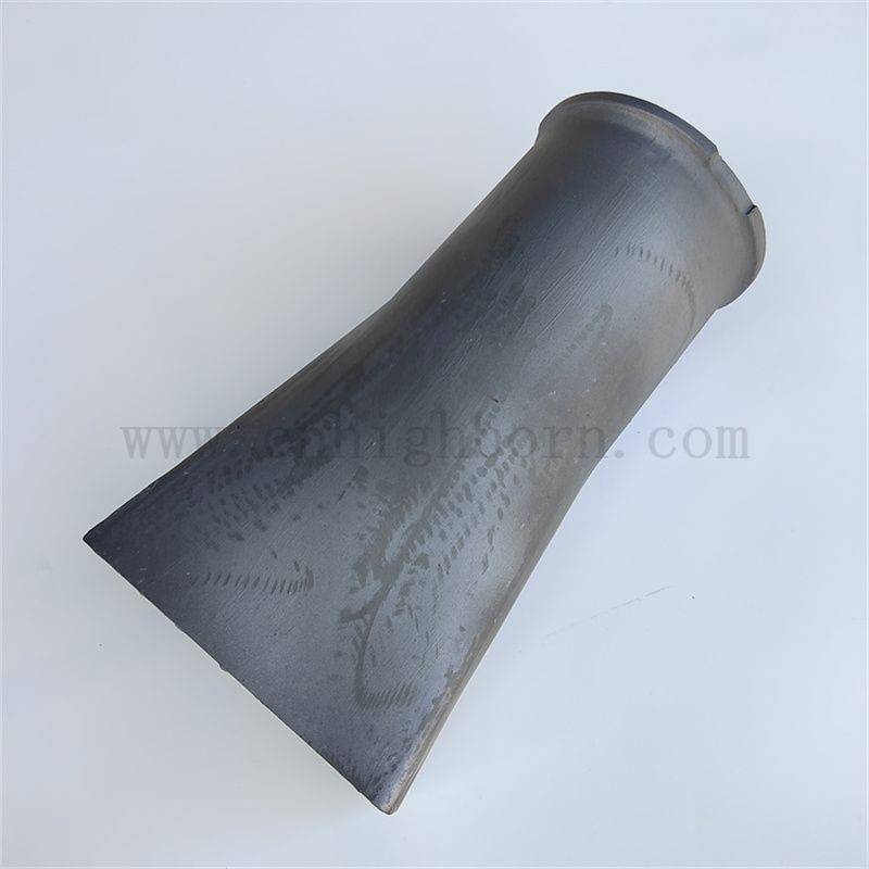 Fornitura di fabbrica pipa sisico rbsic ceramico ugello di ugello in carburo di silicio tubo in ceramica per forno a tunnel