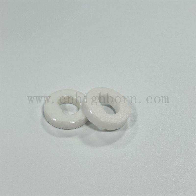 Surface Mirror Solishing zirconia Anello zirconia Isolatore bianco zro2 piastra in ceramica
