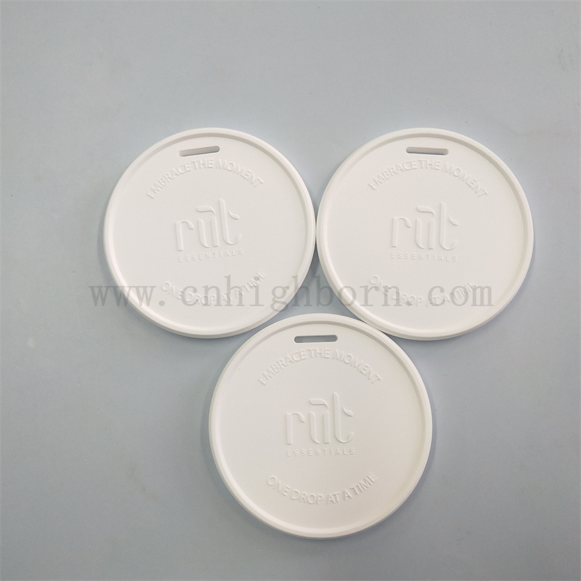 Logo Pietra di gesso ceramica per auto personalizzata con logo per diffusore per aroma