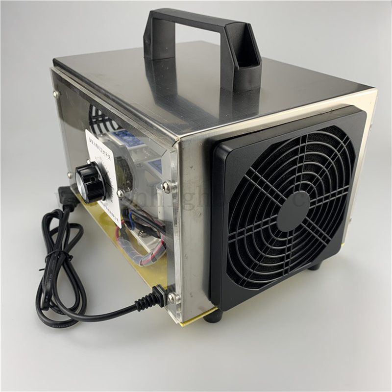 O3 Generatore di ozono Purificatore d'aria di ozono con timer elettronico acrilico