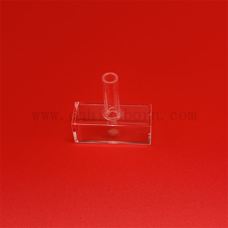 Cuvetta in vetro in quarzo a semiconduttore in vetro.