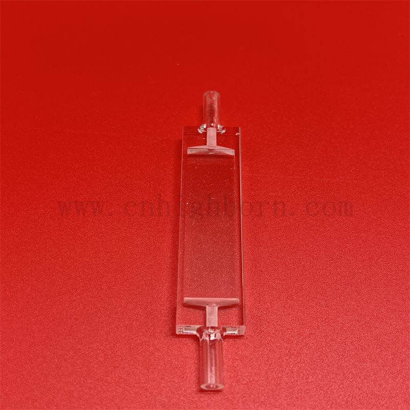 CELLA DI MICRO FLUSTO CUVETTE GLUVETTE GLAN COMPETTO DI SPETTUOTTOME DELLA LABORATORI