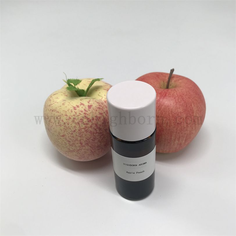100% puro commestibile olio essenziale di frutta concentrata di mele sapore di pesca fragranza liquido