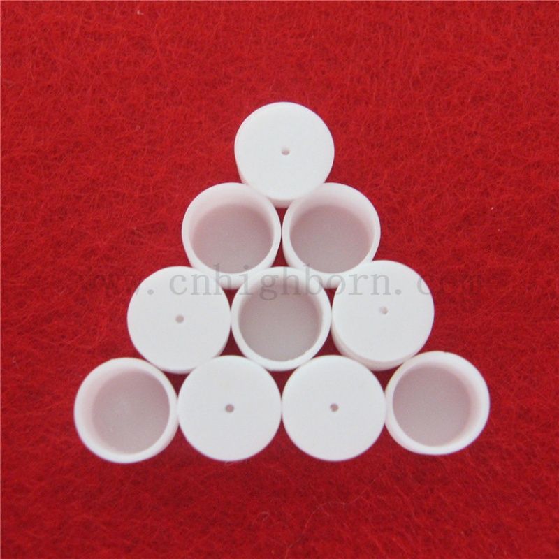 D6.8 x H4mm 99% AL2O3 Analisi termica ceramica Analisi crogiolo di allumina Pentola