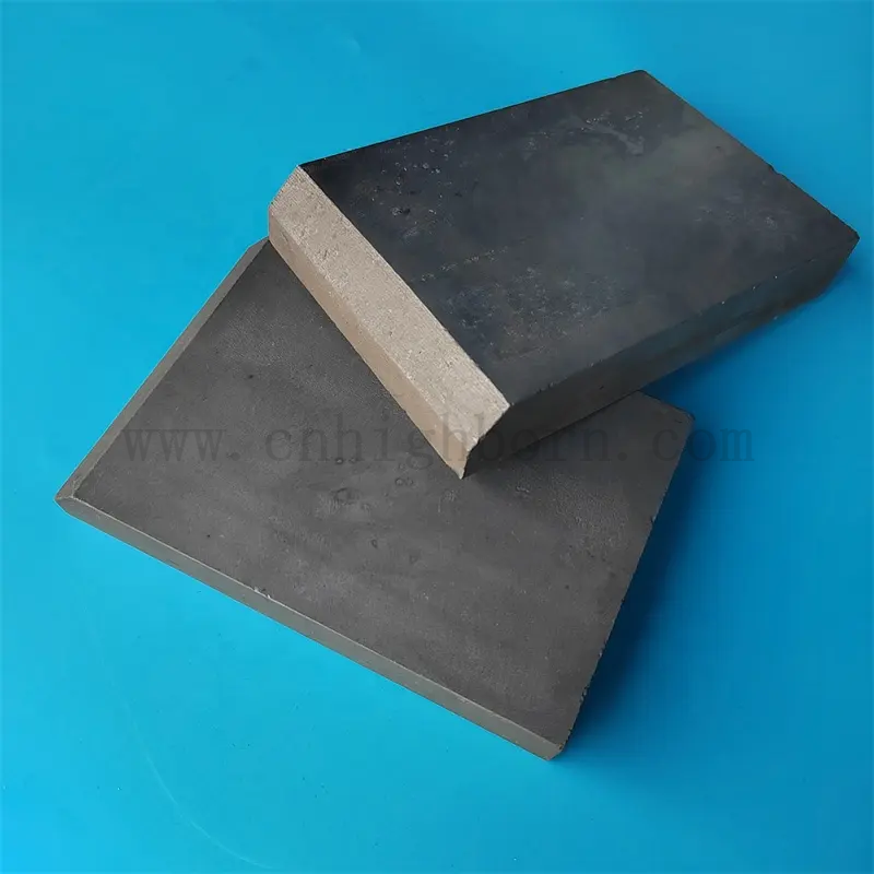 Scheda di ceramica SiC refrattaria personalizzata RBSIC in carburo di silicio RBSIC