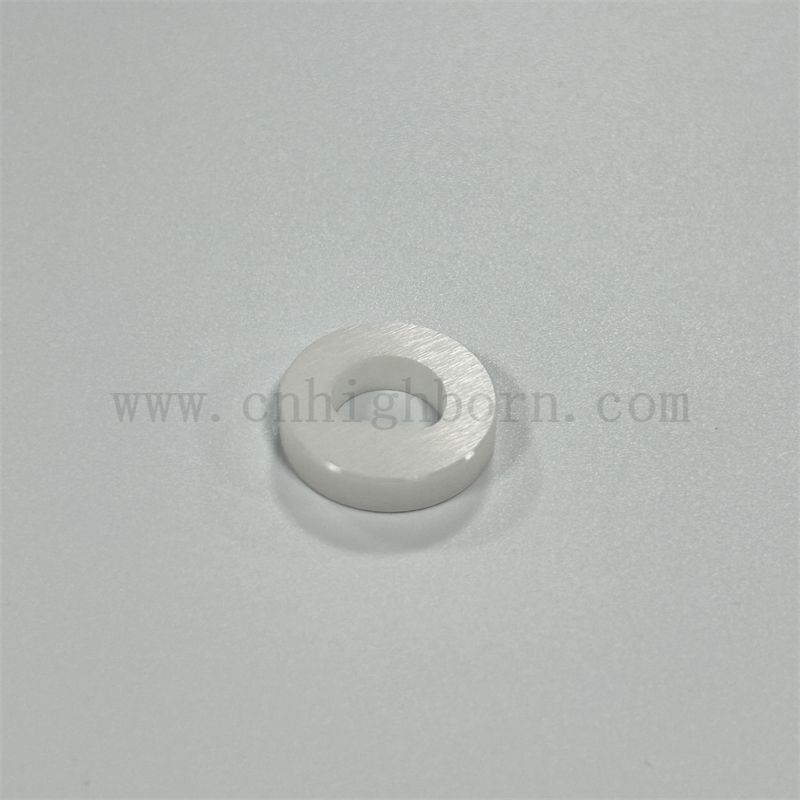 Surface Mirror Solishing zirconia Anello zirconia Isolatore bianco zro2 piastra in ceramica