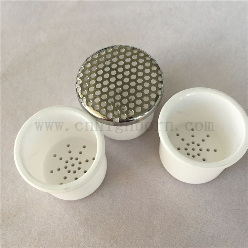 alumina ceramic boat barca di allumina