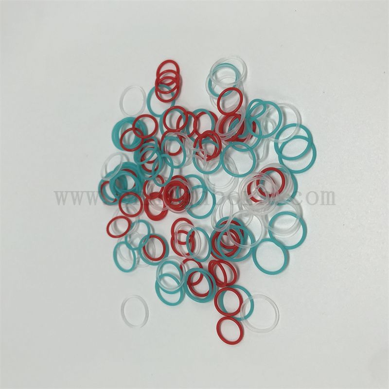 O-ring di gomma silicone ad alta precisione personalizzati
