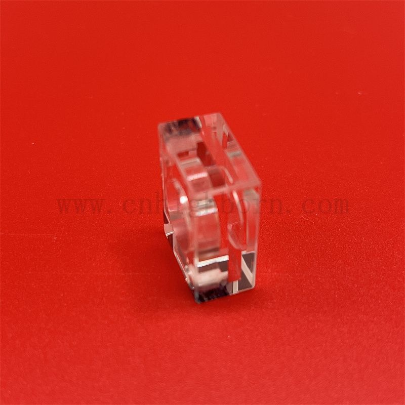Lab Spettrofotometro di alta qualità UV UV Ultraviolet Transmittance Ottico Flow Cellula Glass Cuvette di vetro