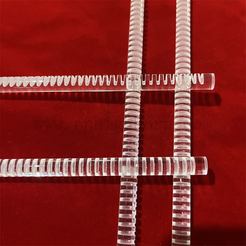 quartz glass rod Asta chiara