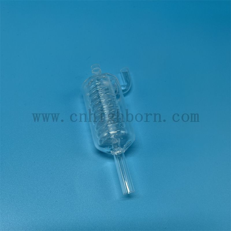 quartz glass tubing tubo di quarzo