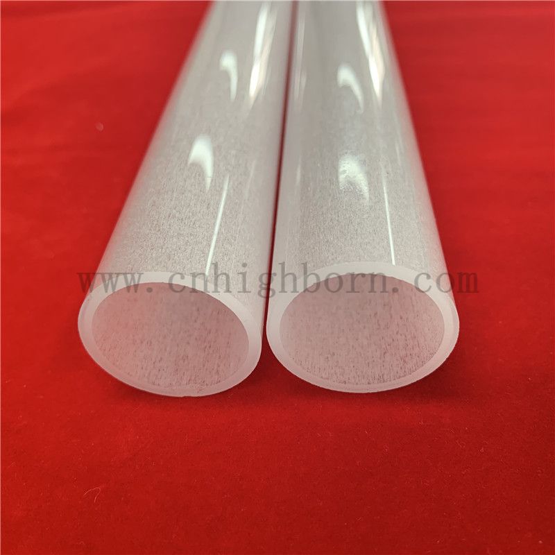 opaque quartz tubing  tubo di quarzo opaco