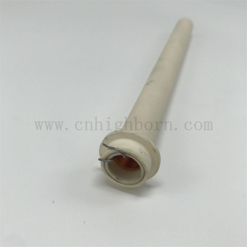 Tubo di ceramica poroso Porosità personalizzata Tubo di filtro microporoso con passo