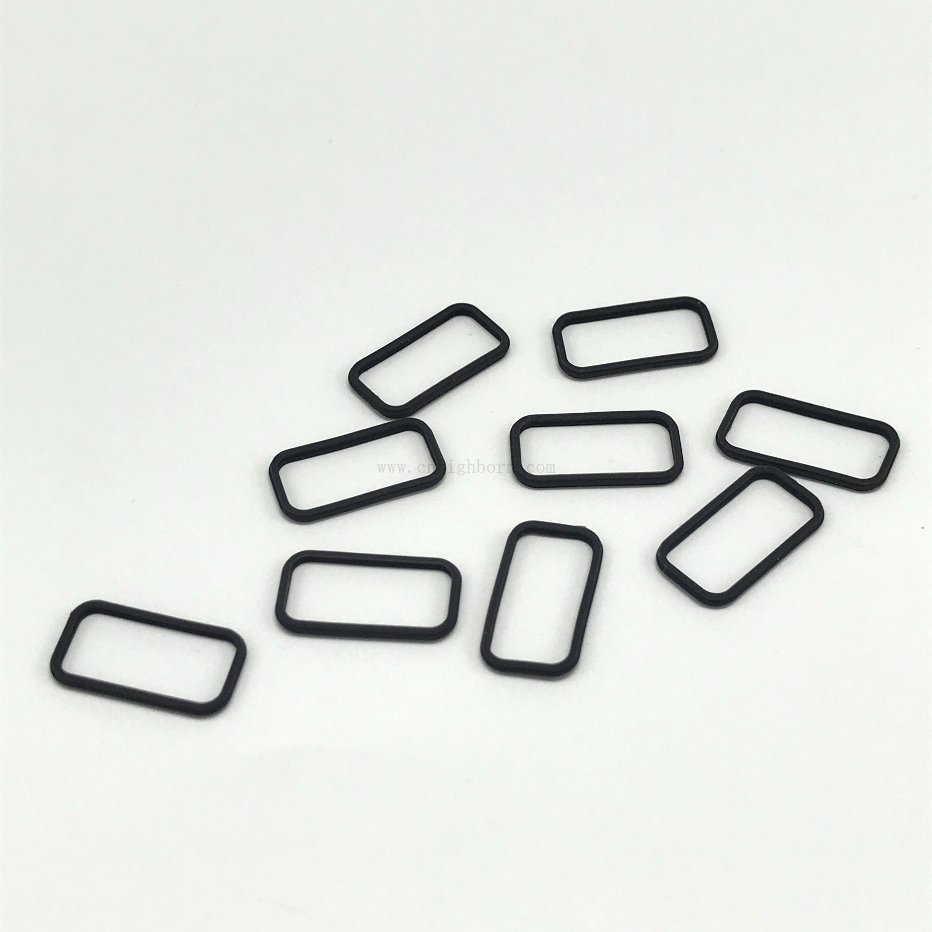 Fornitura di fabbrica Calco di gomma in silicone personalizzato Produttore di anelli di guarnitura a forma di a forma di quadrata