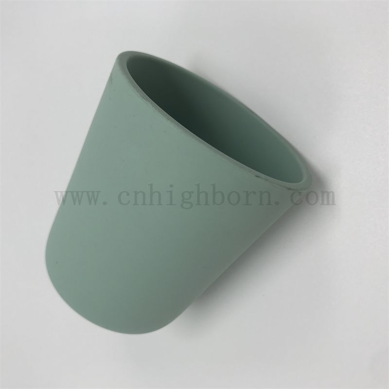 Ciotola per acqua morbida piegabile infrangibile a tazza di gomma silicone in silicone tazza di gomma silicone