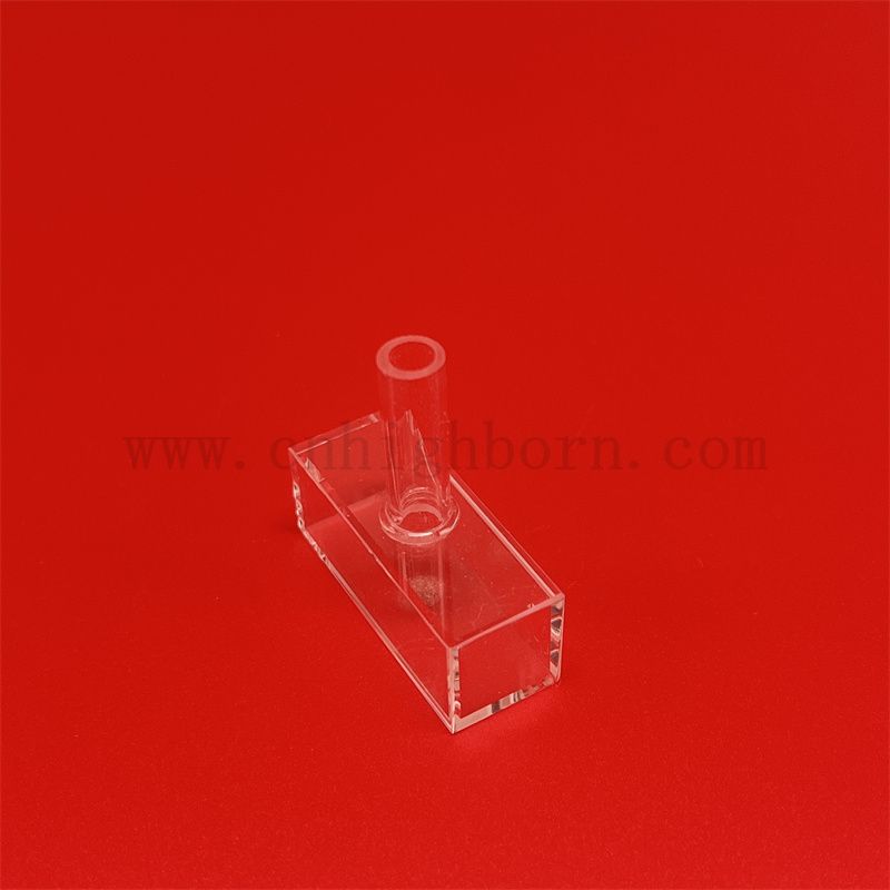Cuvetta in vetro in quarzo a semiconduttore in vetro.