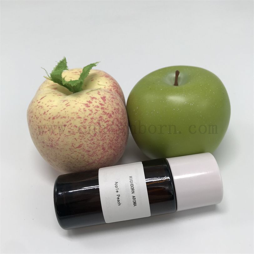 100% puro commestibile olio essenziale di frutta concentrata di mele sapore di pesca fragranza liquido
