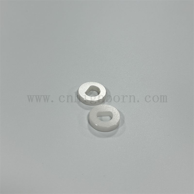Surface Mirror Solishing zirconia Anello zirconia Isolatore bianco zro2 piastra in ceramica