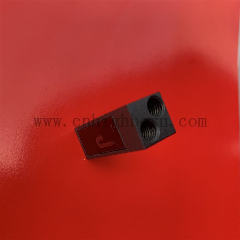 Black quartz cuvette cuvetta al quarzo
