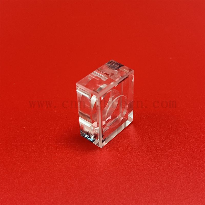 Lab Spettrofotometro di alta qualità UV UV Ultraviolet Transmittance Ottico Flow Cellula Glass Cuvette di vetro