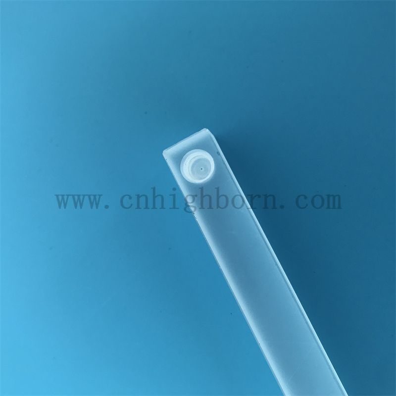 translucent glass rod asta di quarzo traslucido