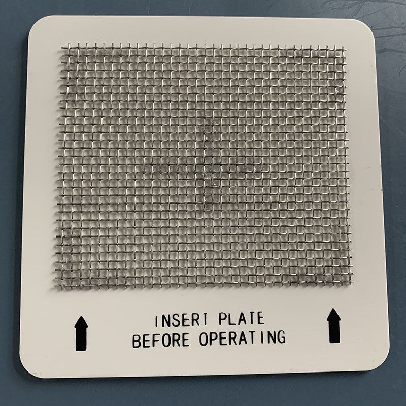 Piastra di ozono in ceramica da 4,5 pollici in uscita di ozono con maglia in acciaio inossidabile per il generatore di ozono in aria fresche