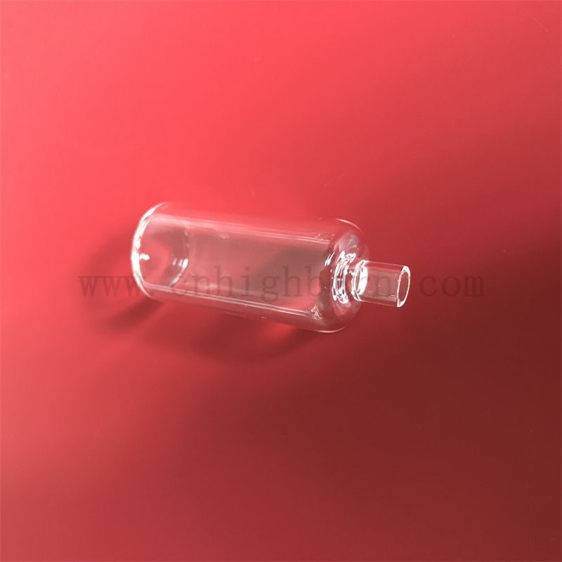 Resistenza alla temperatura ad alta temperatura Deep Clear Quart Zilica Glass tubo