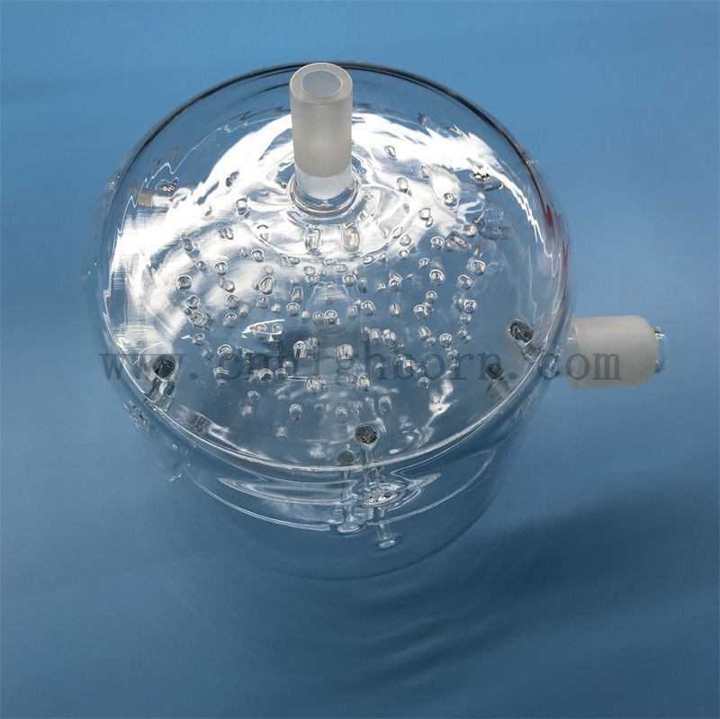 quartz glass reactor Reattore al quarzo
