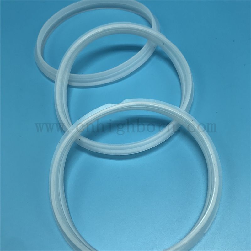 Anelli di guarnizione in gomma in silicone ad alta precisione personalizzato trasparente