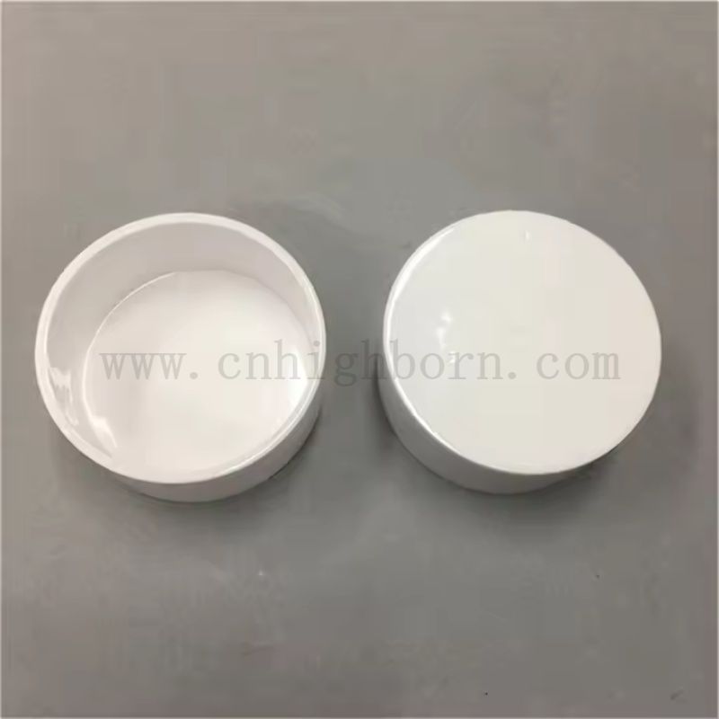 Glazed 95% AL2O3 crogiolo in ceramica per la ciotola in porcellana di allumina di fusione di laboratorio