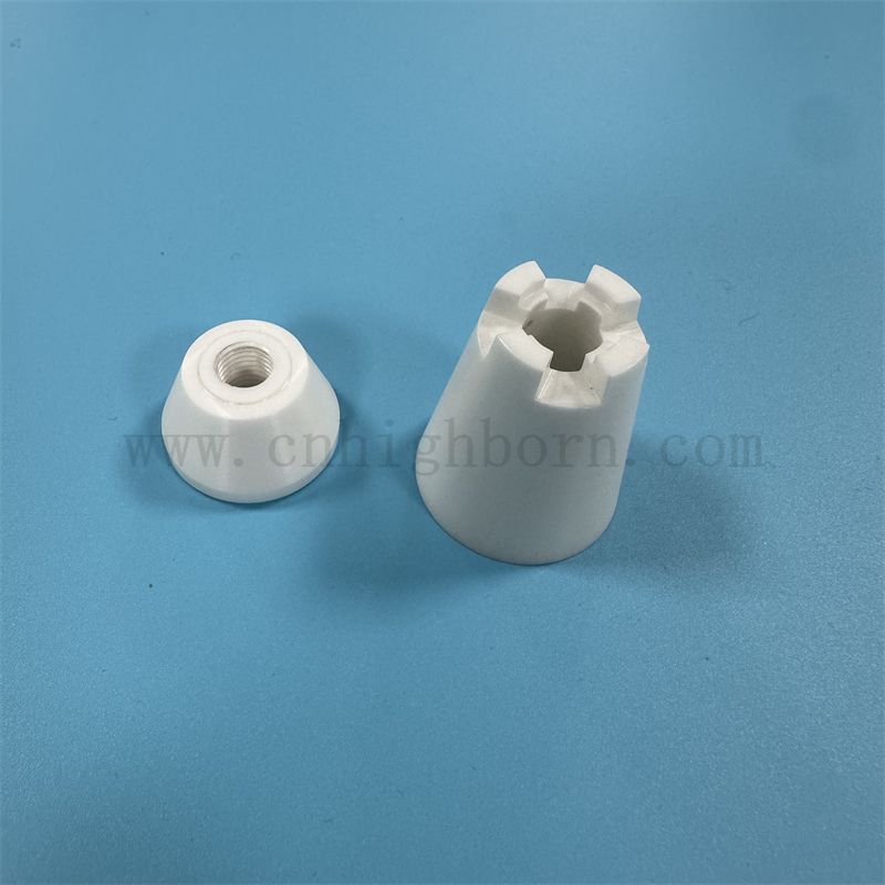 Parti di macchinari in ceramica ceramica personalizzata industriale
