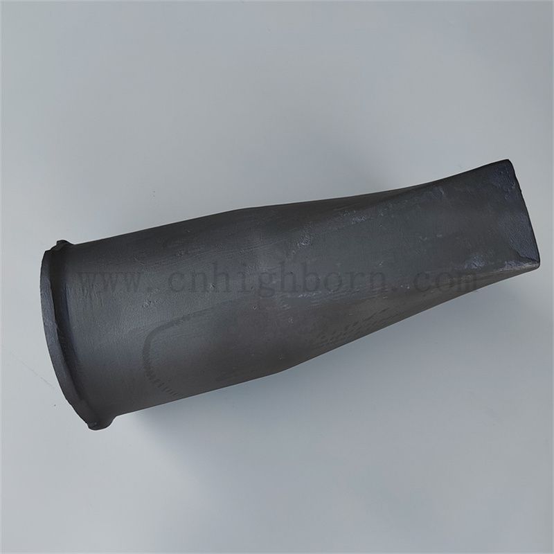 Fornitura di fabbrica pipa sisico rbsic ceramico ugello di ugello in carburo di silicio tubo in ceramica per forno a tunnel