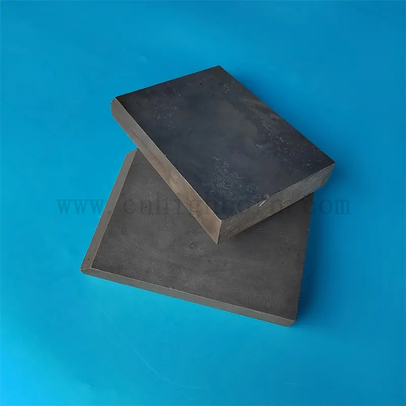 Scheda di ceramica SiC refrattaria personalizzata RBSIC in carburo di silicio RBSIC