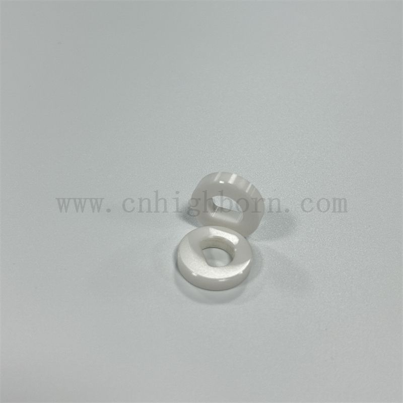 Surface Mirror Solishing zirconia Anello zirconia Isolatore bianco zro2 piastra in ceramica