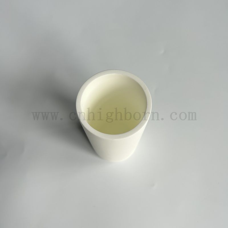 Ad alta purezza di magnesio ossido ceramico crogiolo ceramico MGO personalizzato