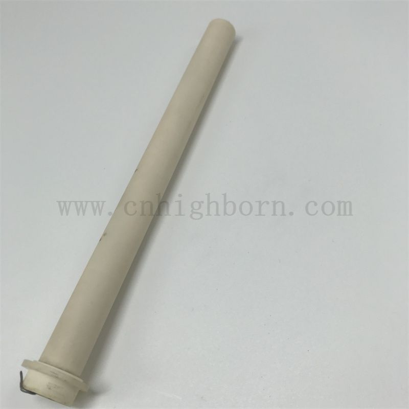 Tubo di ceramica poroso Porosità personalizzata Tubo di filtro microporoso con passo