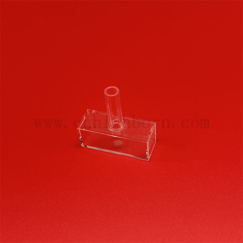 Cuvetta in vetro in quarzo a semiconduttore in vetro.