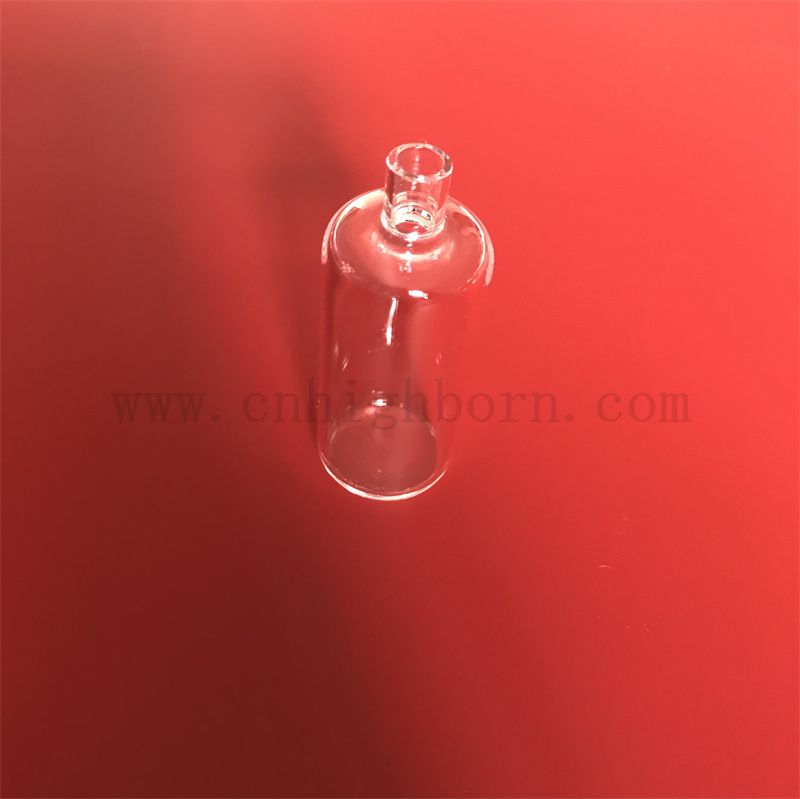 Resistenza alla temperatura ad alta temperatura Deep Clear Quart Zilica Glass tubo
