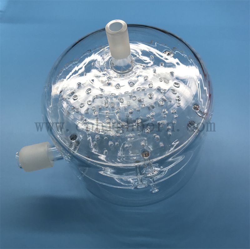 customized quartz reactor Reattore personalizzato