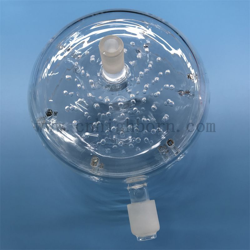 clear quartz reactor Reattore chiaro
