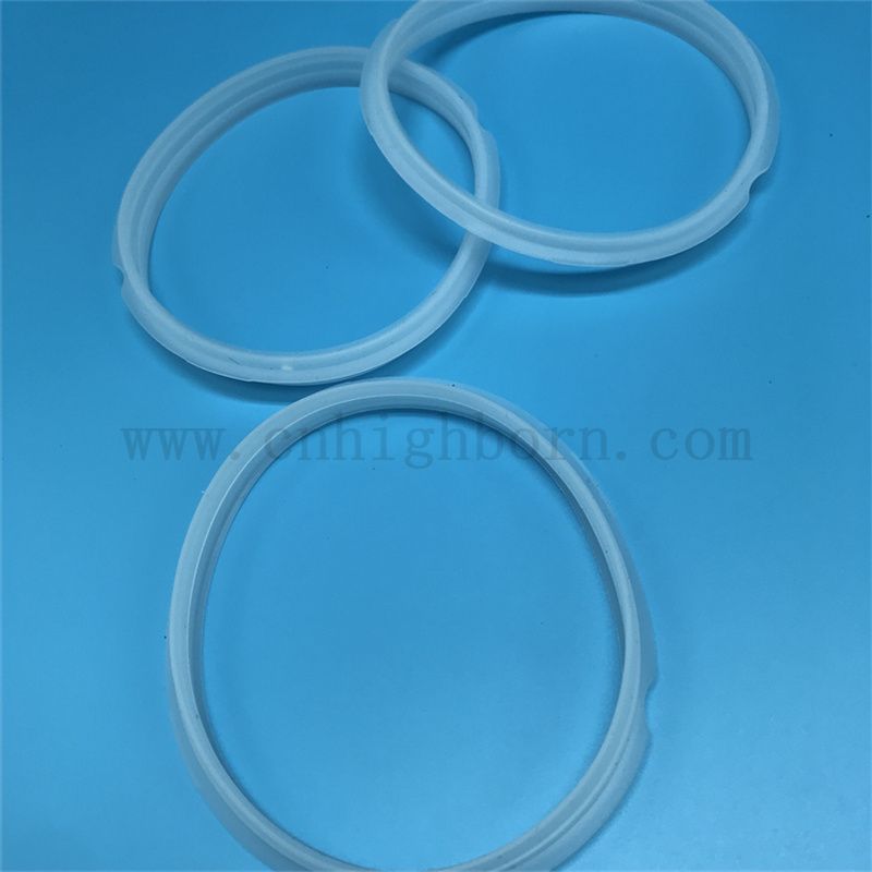 Anelli di guarnizione in gomma in silicone ad alta precisione personalizzato trasparente
