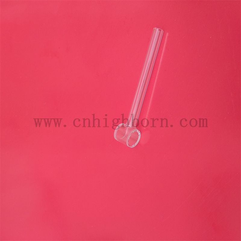 Quartz cuvette with tube Cuvetta solida al quarzo