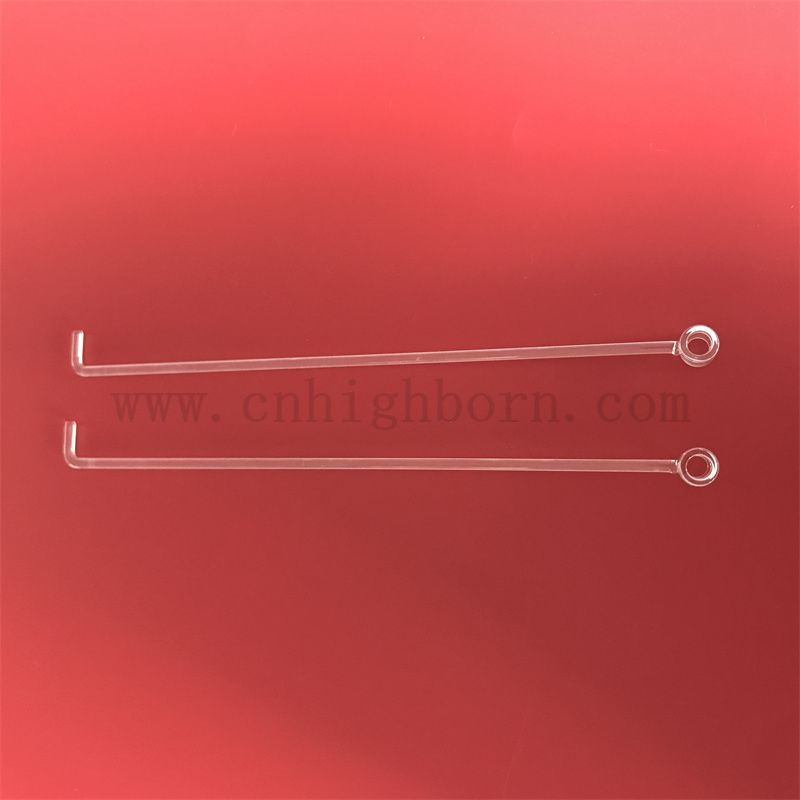 Transmission ad alta trasmissione Clear END personalizzato in vetro in quarzo in silice