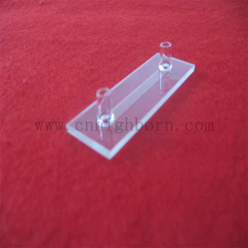 Chemistry Cylindrical Cell cuvetta al quarzo uv
