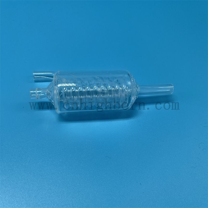 silica glass pipeline tubo di vetro di silice