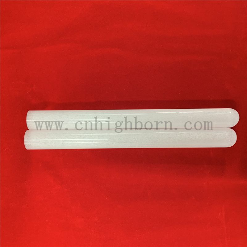 quartz tubing Tubo in quarzo opaco